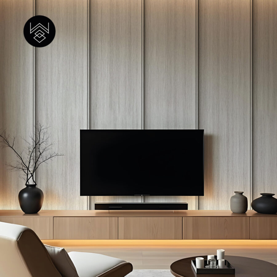 טפט דמוי פורניר אפקט אפרפר