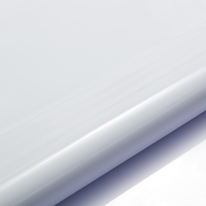 טפט מדבקה פרימיום חלק בגוון לבן מבריק