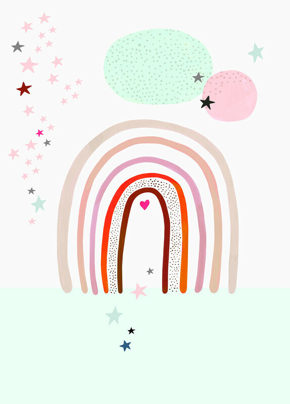 טפט סיפורי ילדים Rainbow