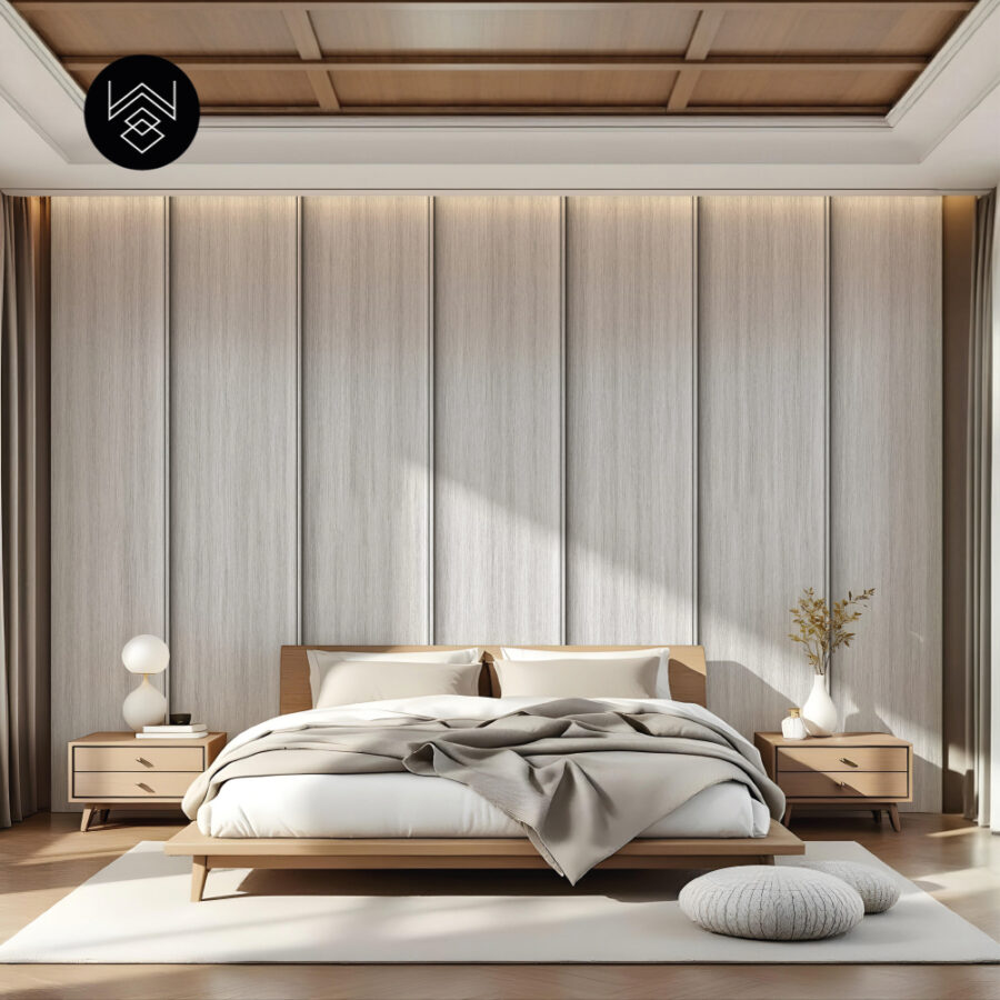 טפט דמוי פורניר אפקט אפרפר