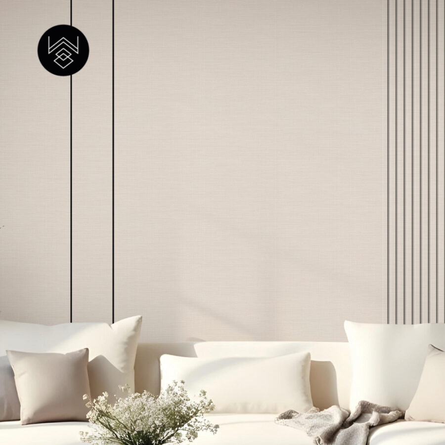 טפט דמוי פורניר פשתן משי