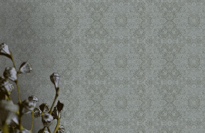 טפט תחרה כסוף כהה