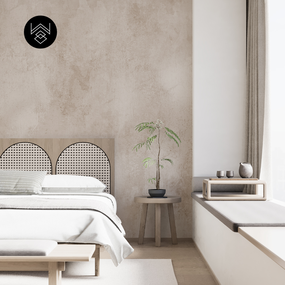 טפט קונקריט בז'