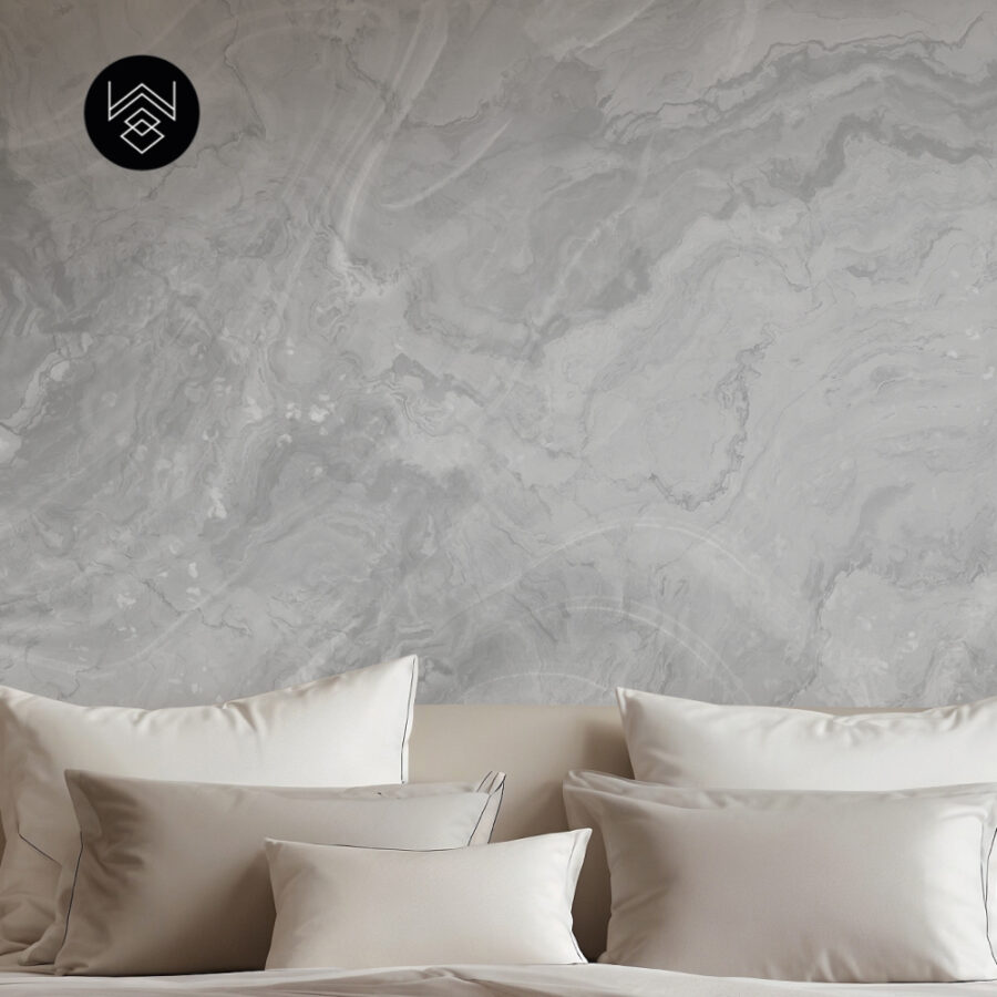 טפט מארבל נורד אפור