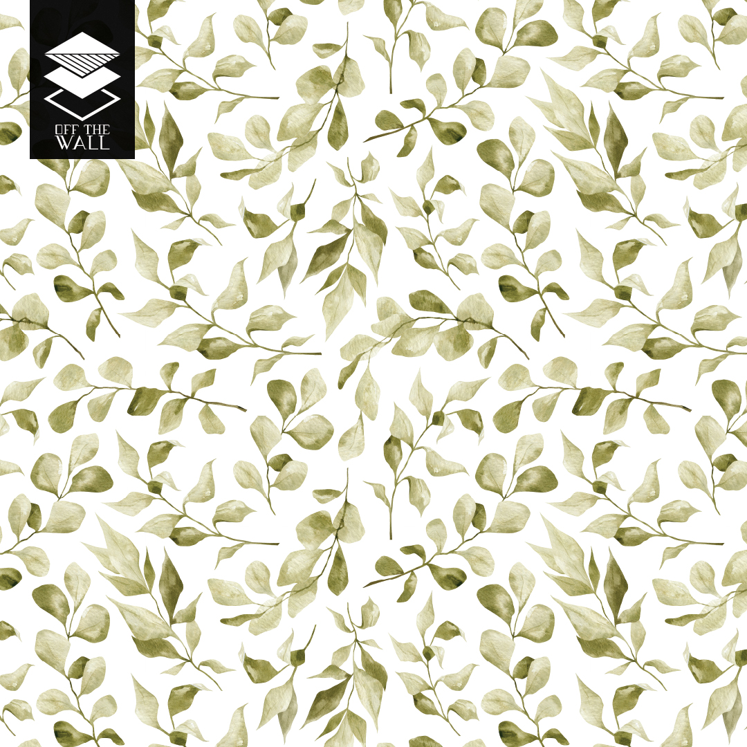 טפט וואטרקולור אקליפטוס ליבס