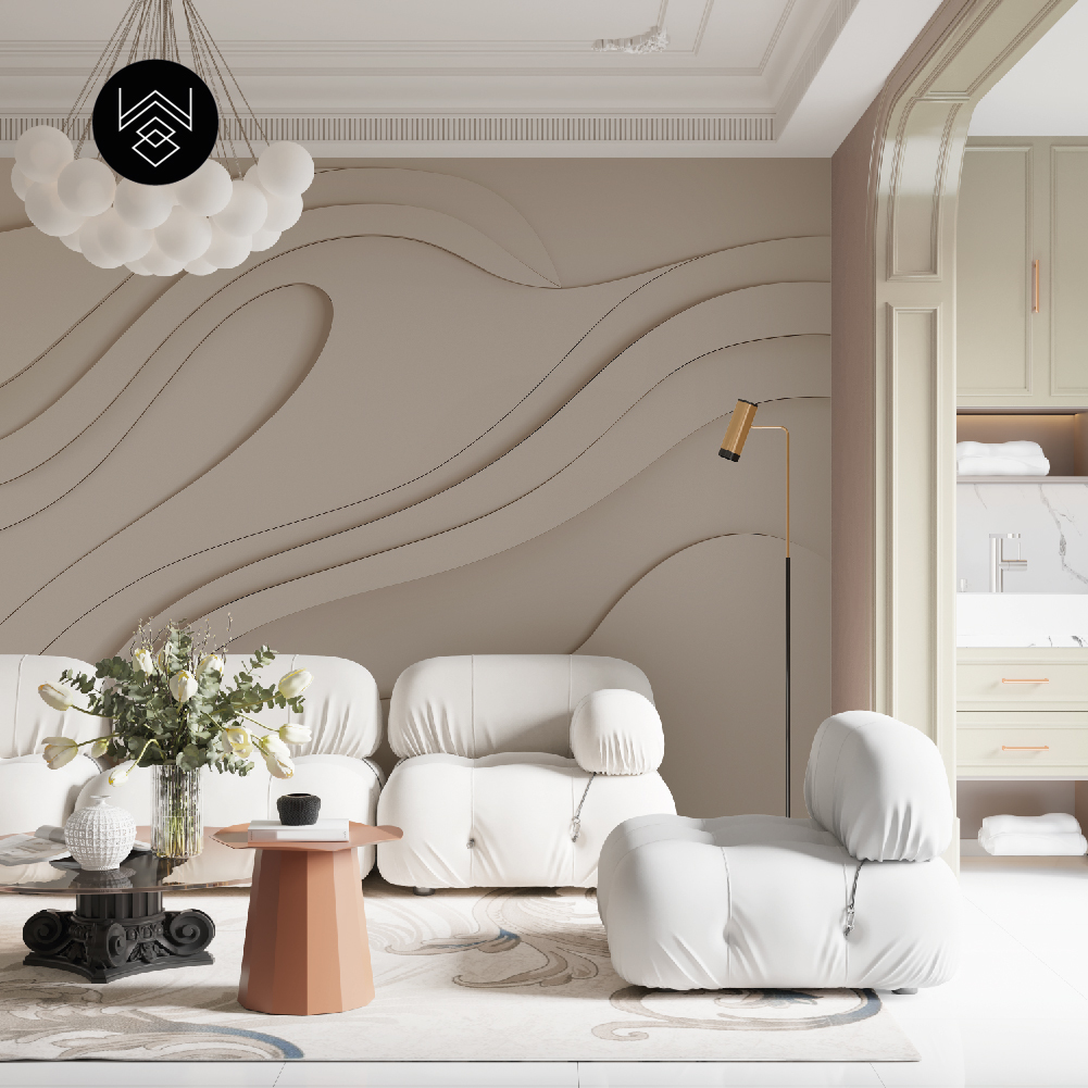 טפט בוהו פיינט ביג בז