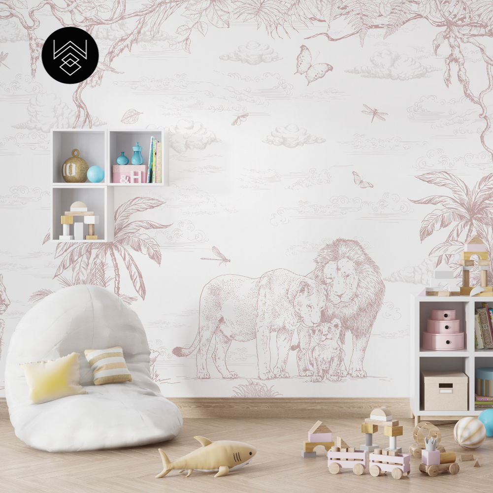 טפט מילאן אריות בורדו