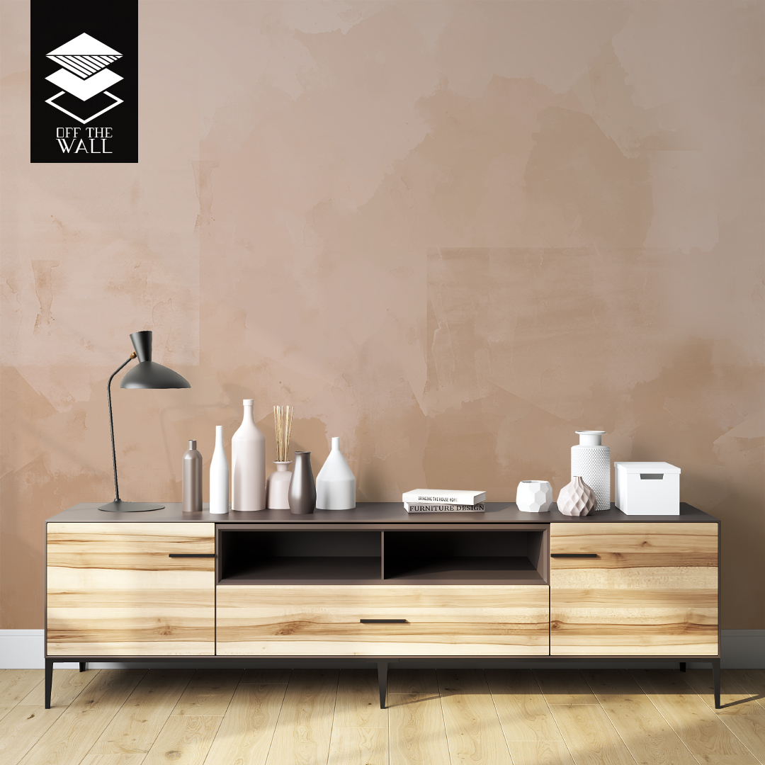 טפט לילך פסטל וואטרקולור