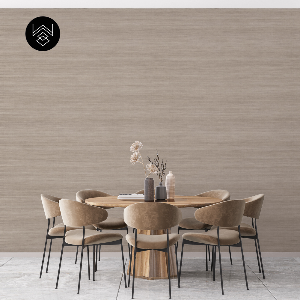 טפט טקסטורל חום