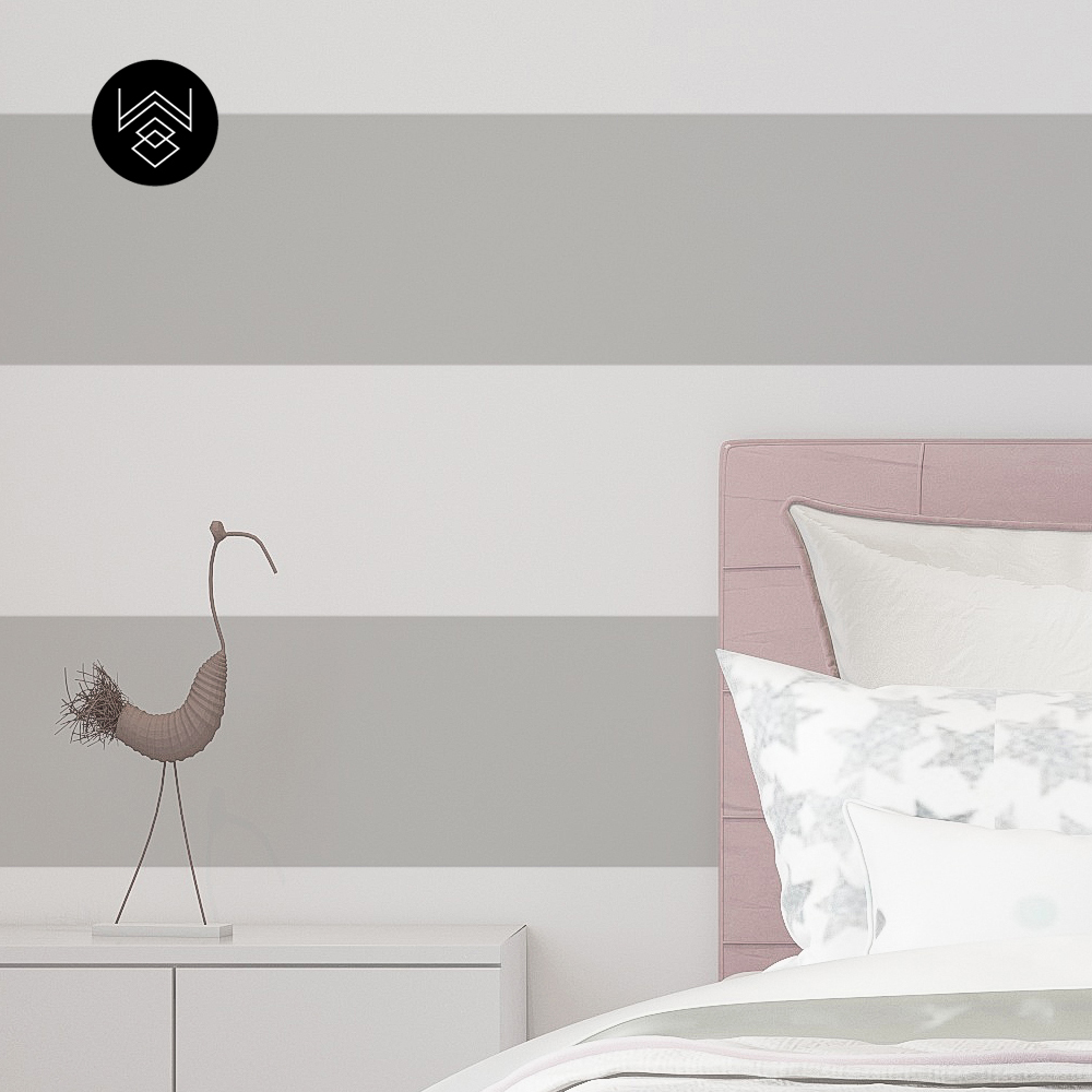 טפט סטריפס ניים אפור