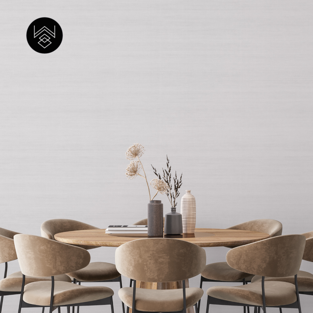 טפט טקסטורל לבן