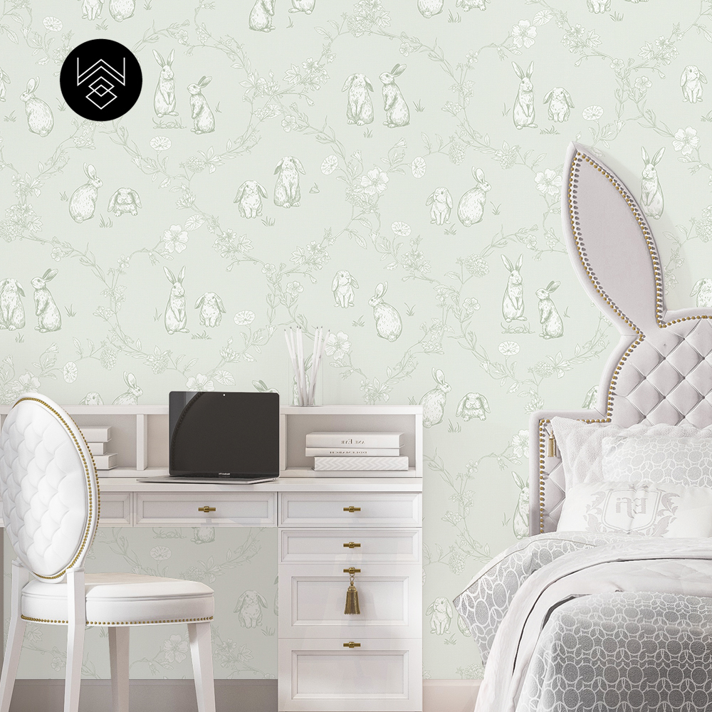 טפט ראביט אוריינט ירוק