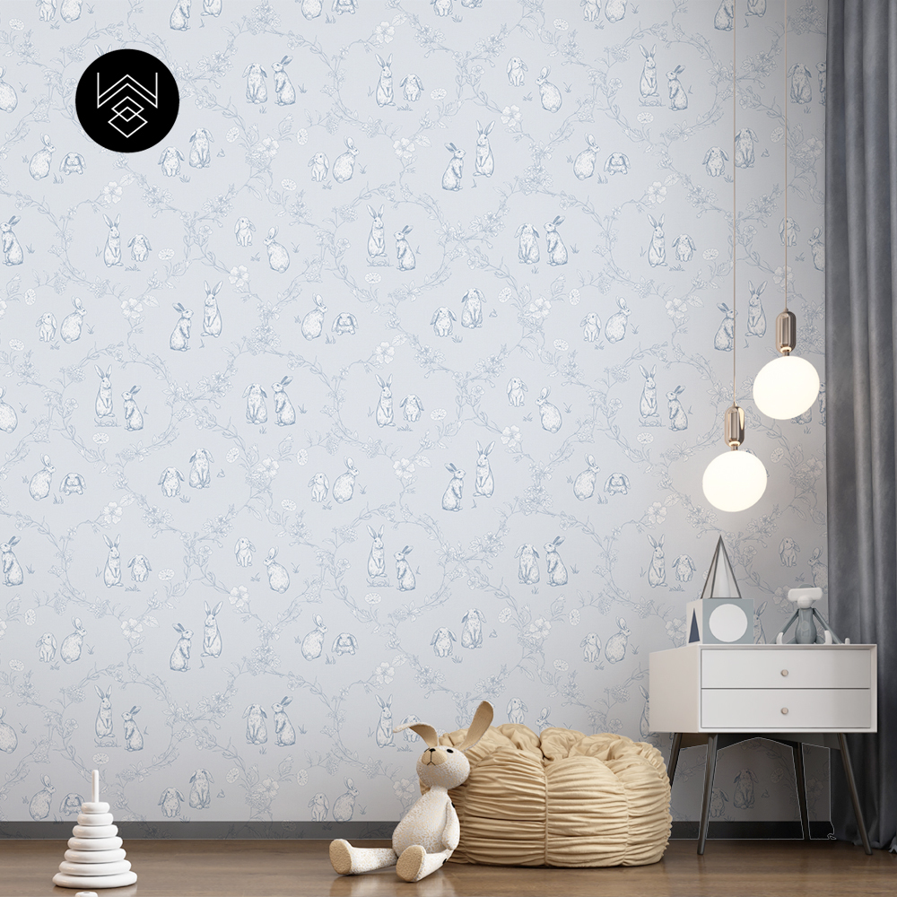 טפט ראביט אוריינט כחול