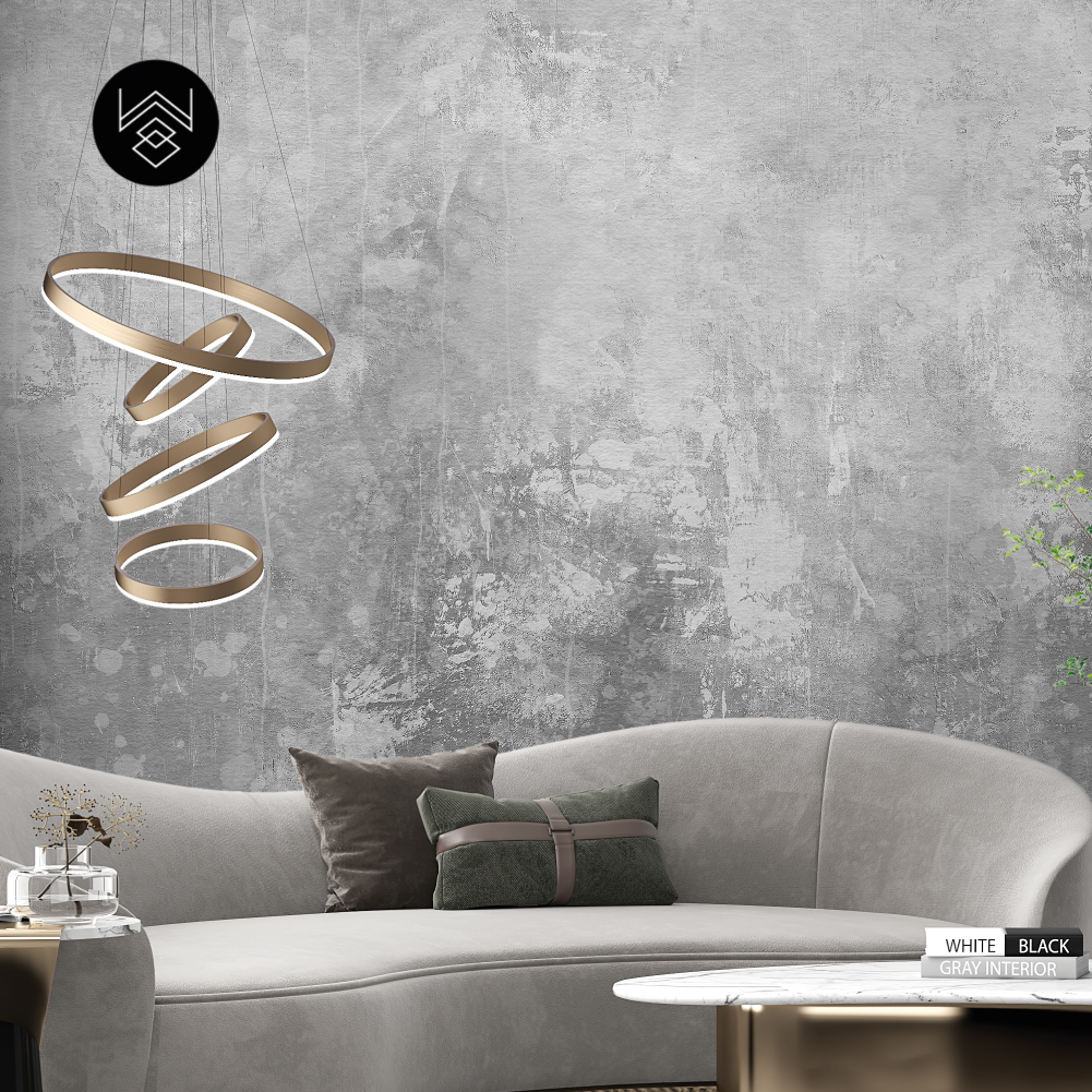 טפט ווש לנדס 4 אפור