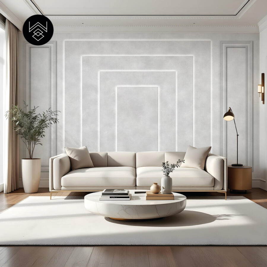 טפט בולד תרי די אפור