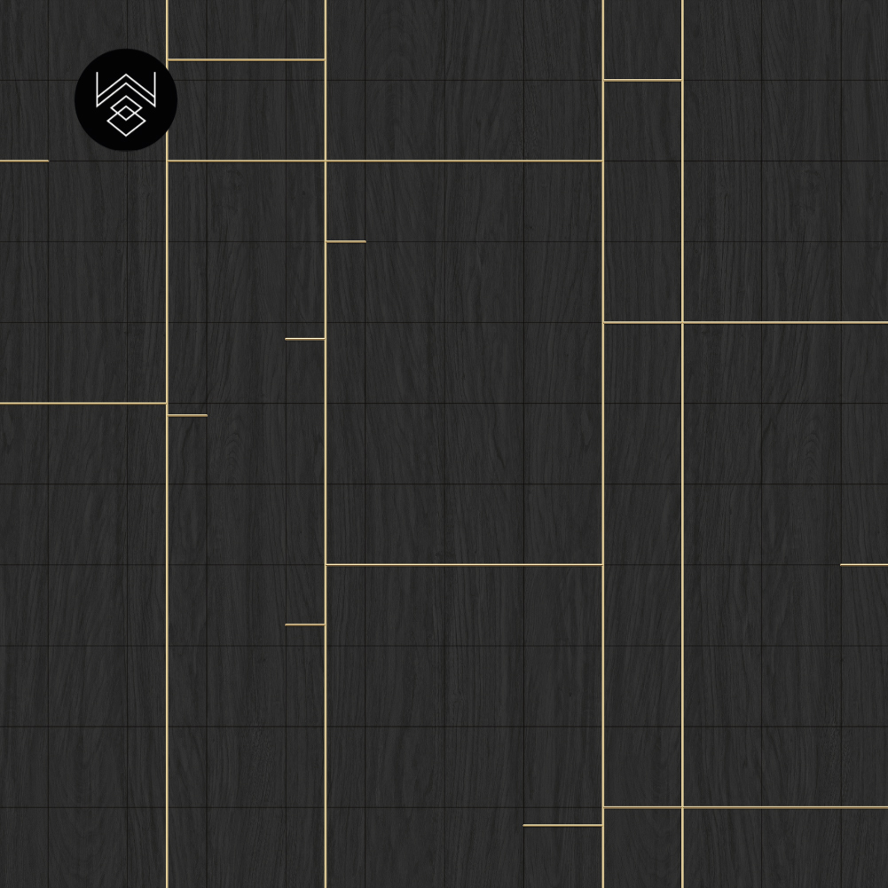 טפט אקלקט ליין שחור