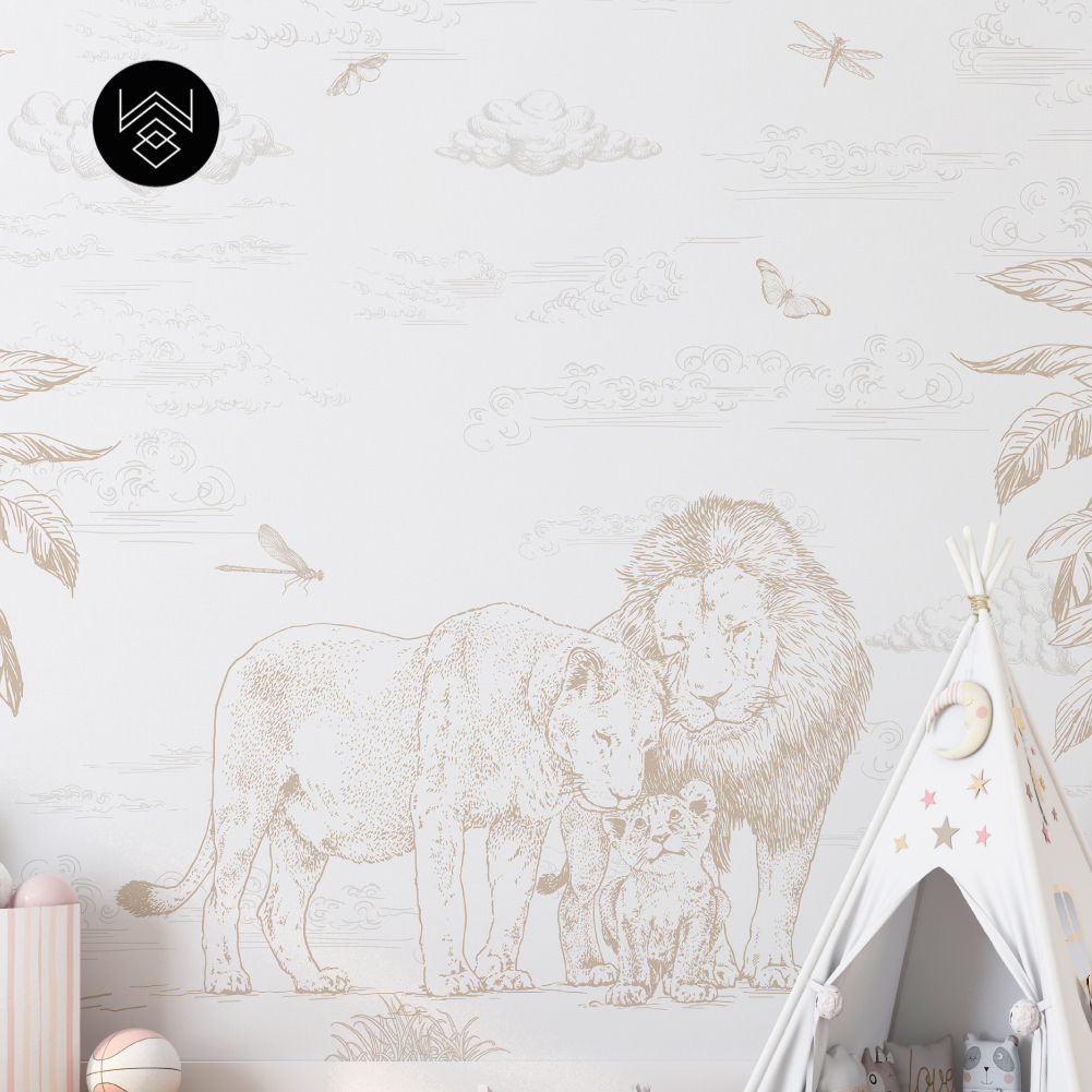 טפט מילאן אריות בז