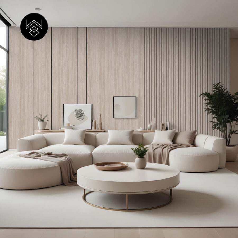 טפט דמוי פורניר עץ אלון מולבן