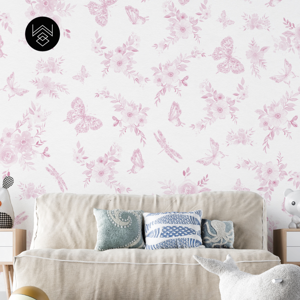 טפט באטרפליי נייס ורוד