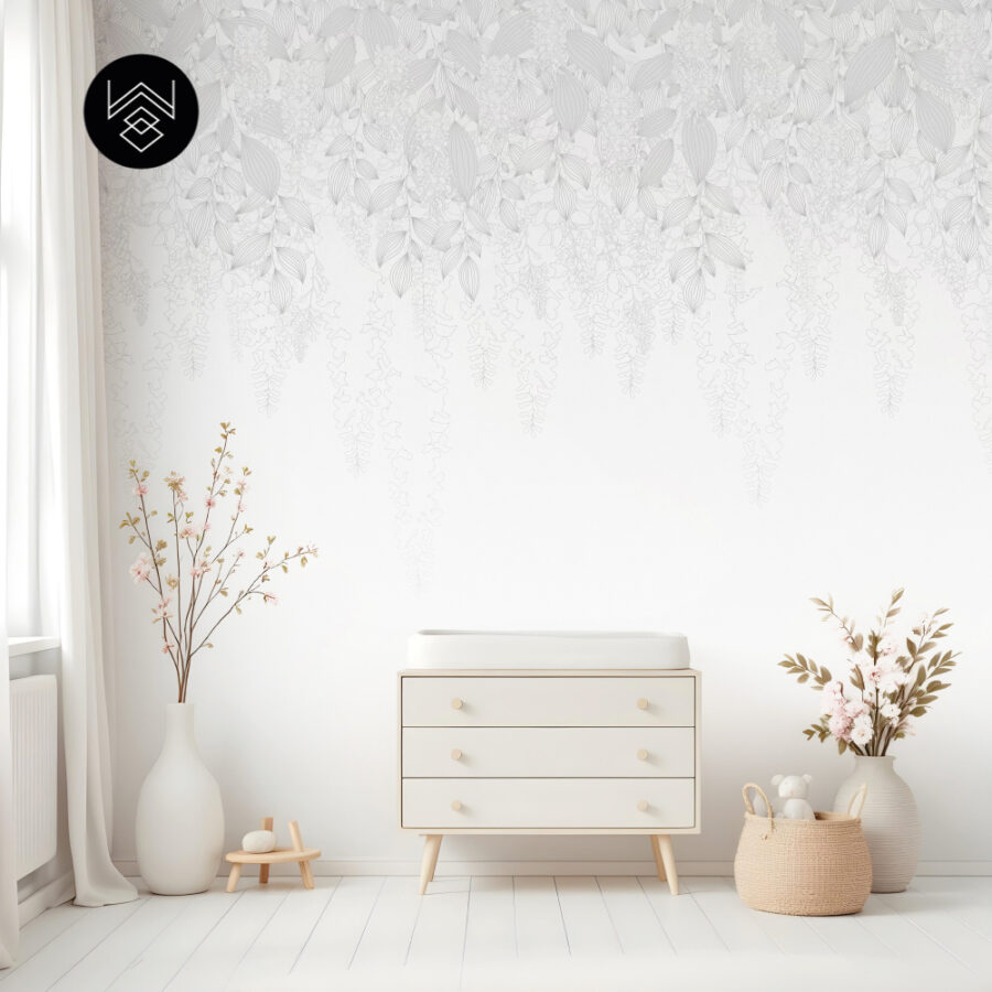 טפט סופט ווילד לבן