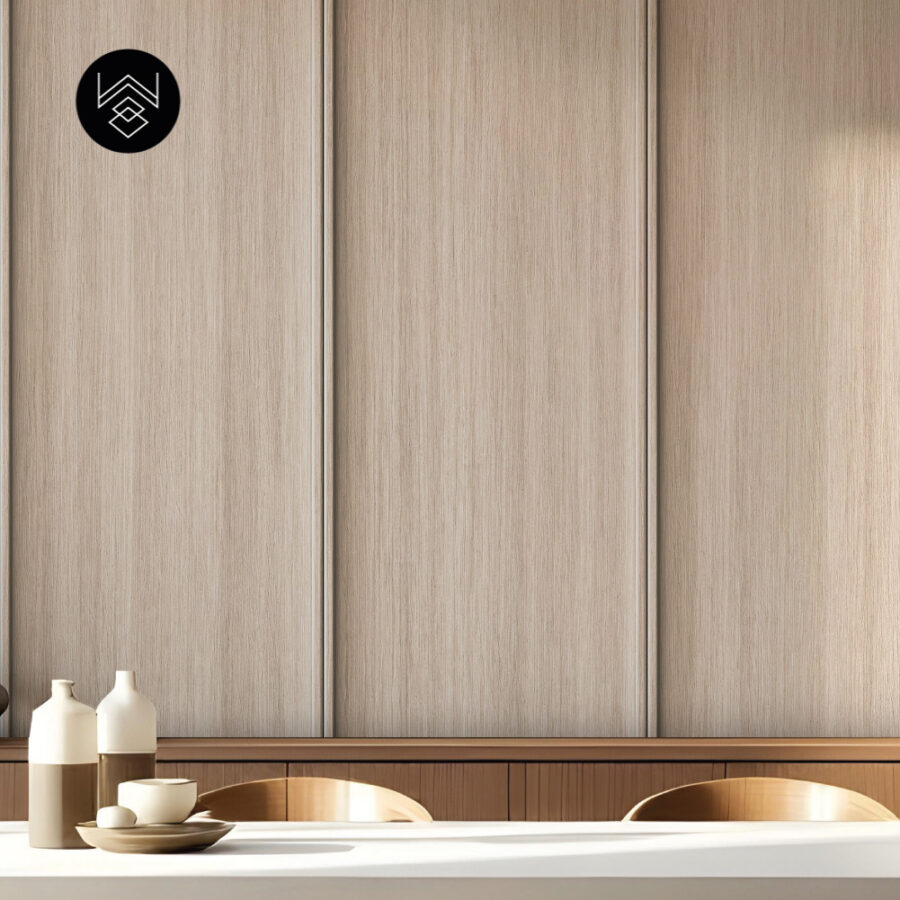 טפט דמוי פורניר אפקט אלון מולבן