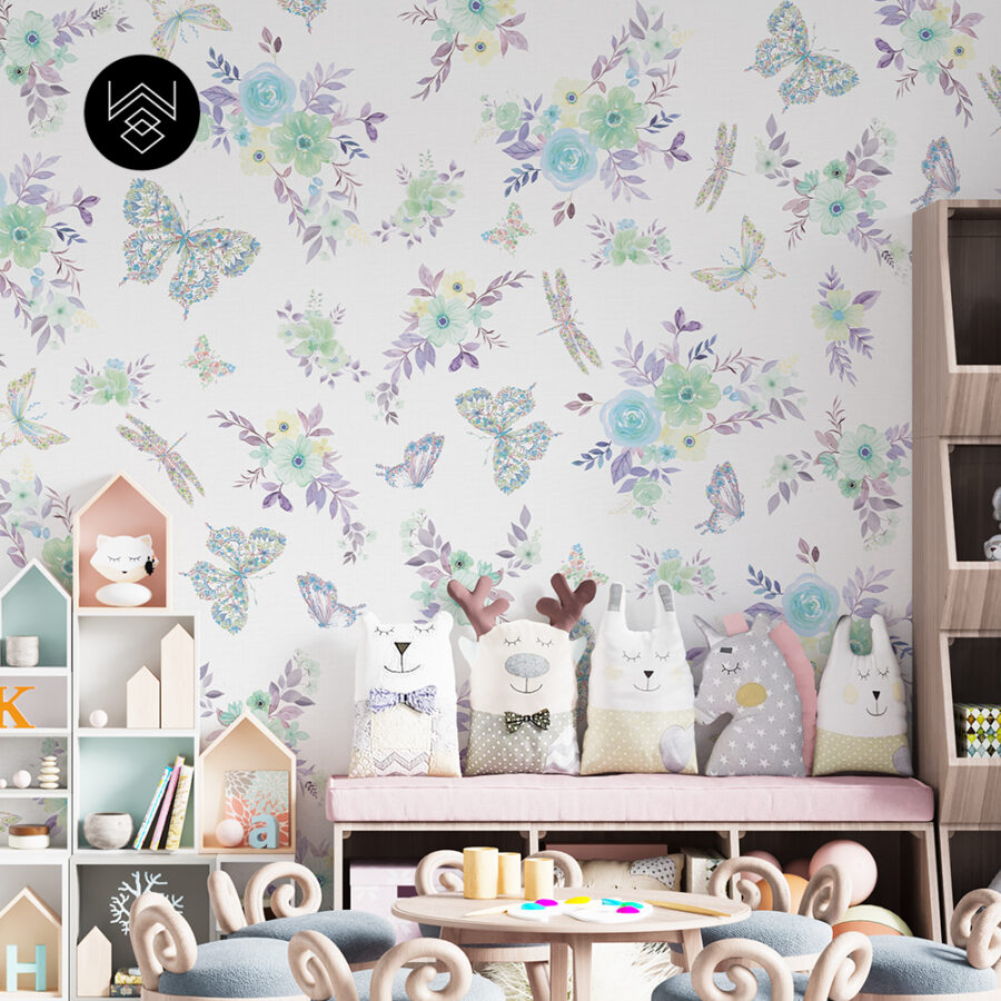 טפט באטרפליי נייס צבעוני 2