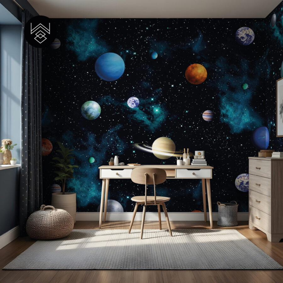 טפט גלקסי מודרן