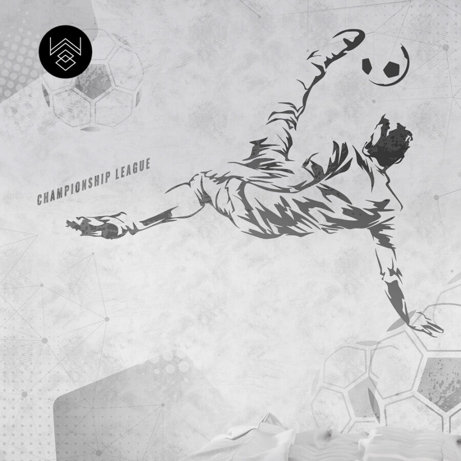 טפט צ’מפיון 3 שחור אפור