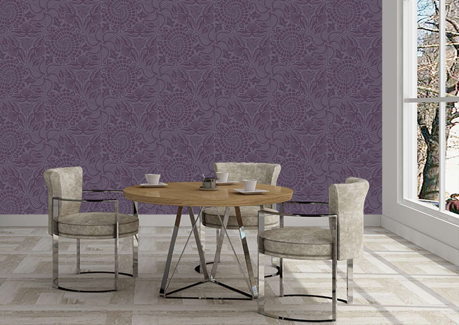 טפט Gaudi pattern 17