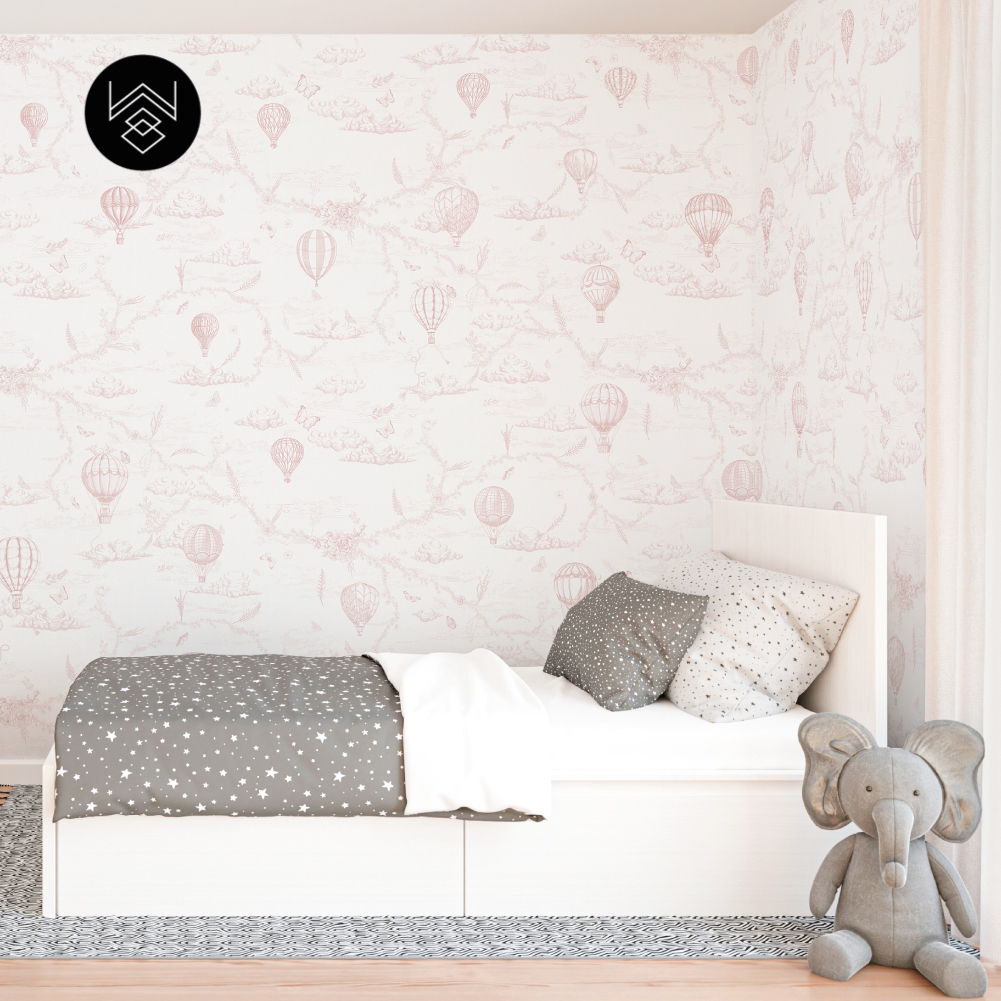 טפט מילאן פורח ורוד