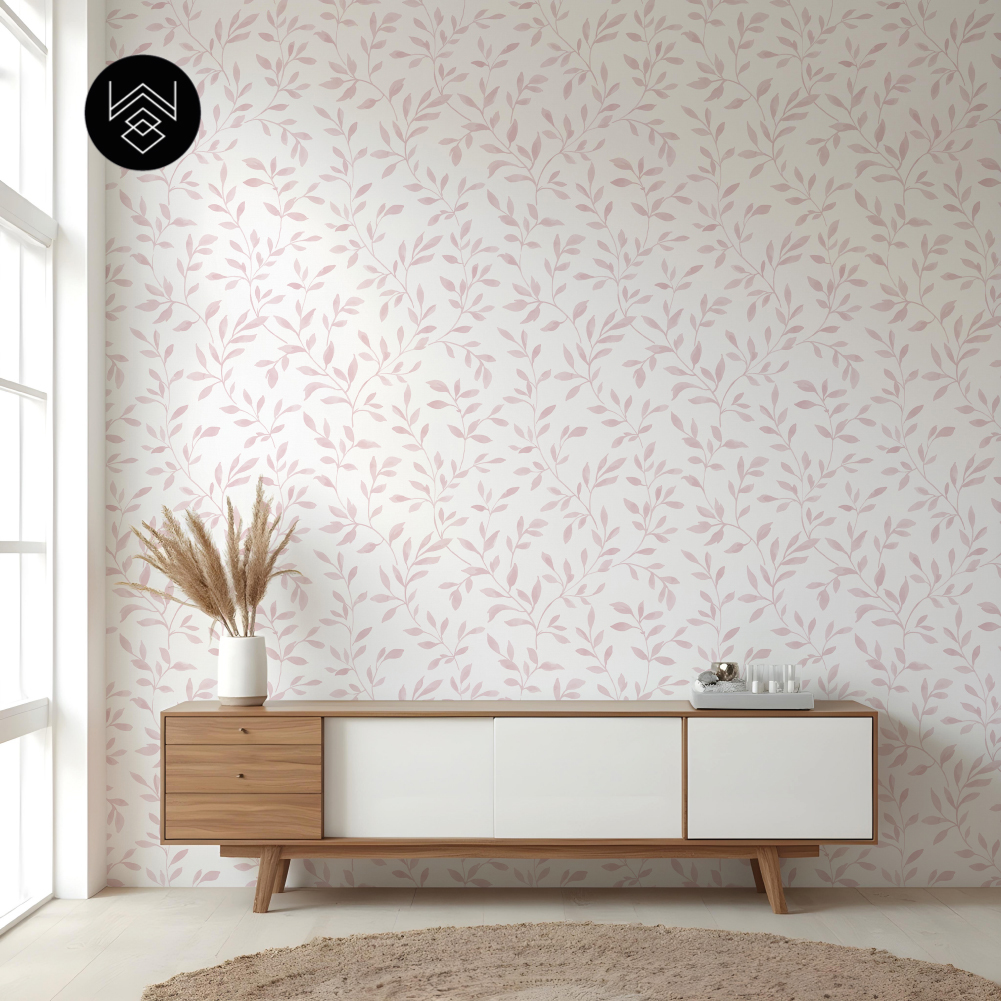 טפט ליבס פשתן ורוד