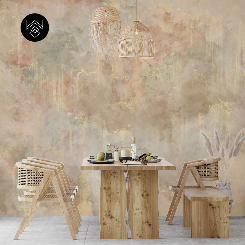 טפט סטרום בוהו 1 צבעוני