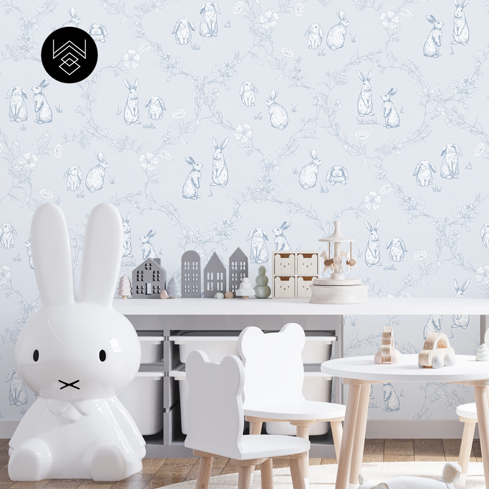 טפט ראביט אוריינט כחול