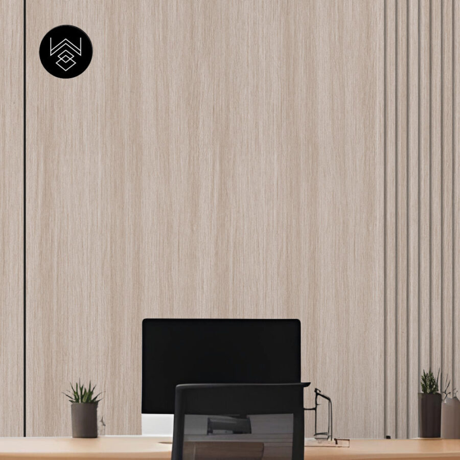 טפט דמוי פורניר עץ אלון מולבן