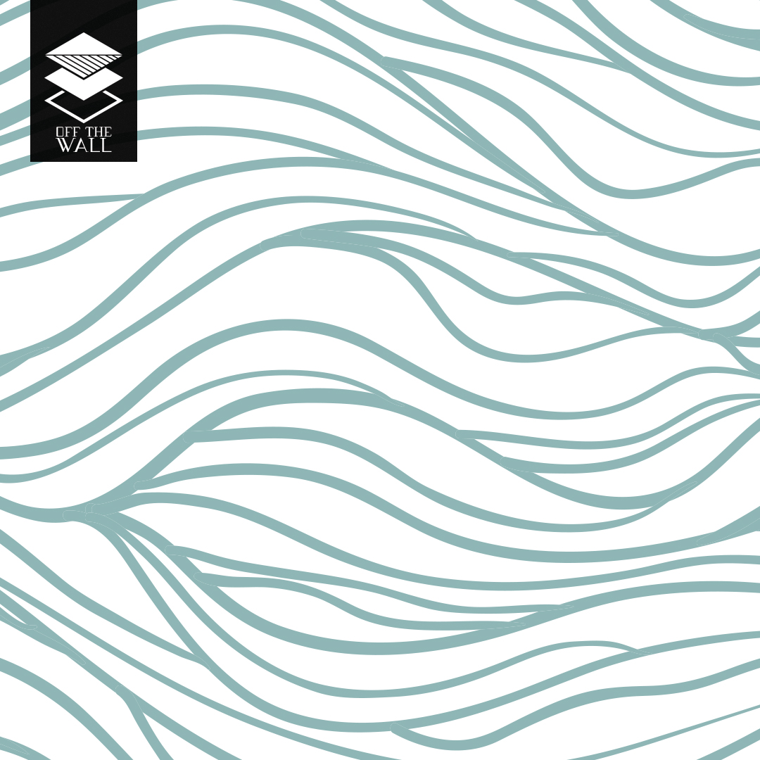 טפט ליין וויבס כחול דהוי