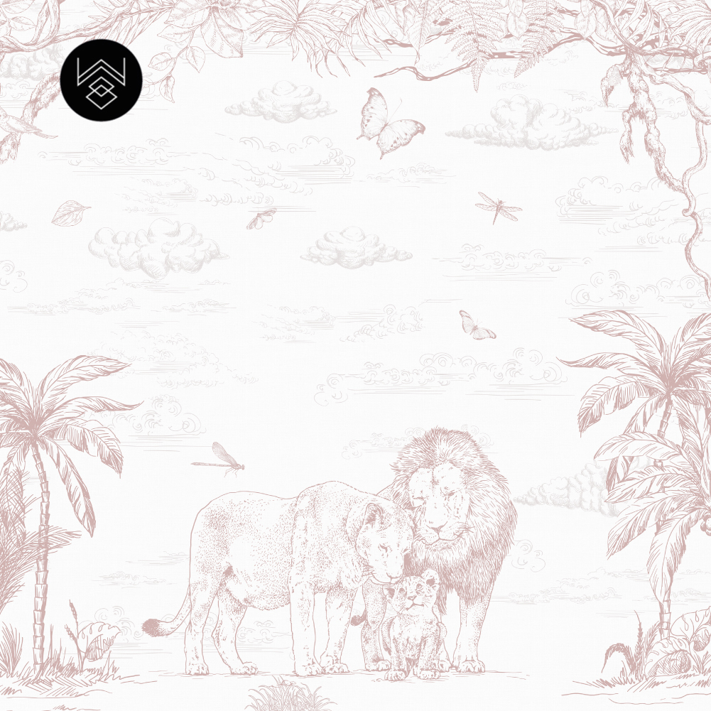 טפט מילאן אריות בורדו