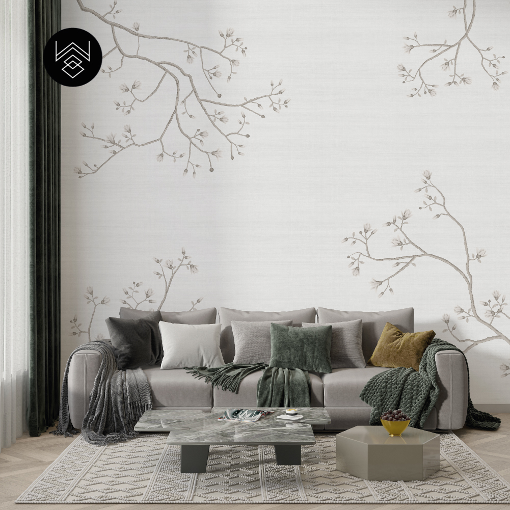 טפט לינן גאפן לבן