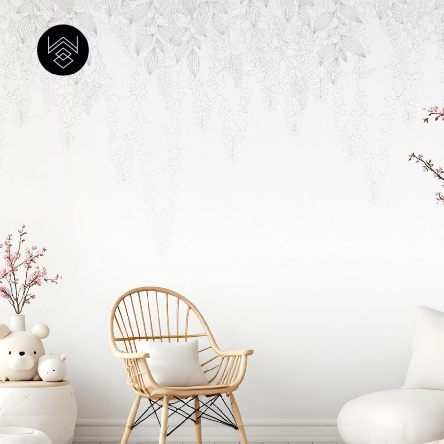 טפט סופט ווילד לבן