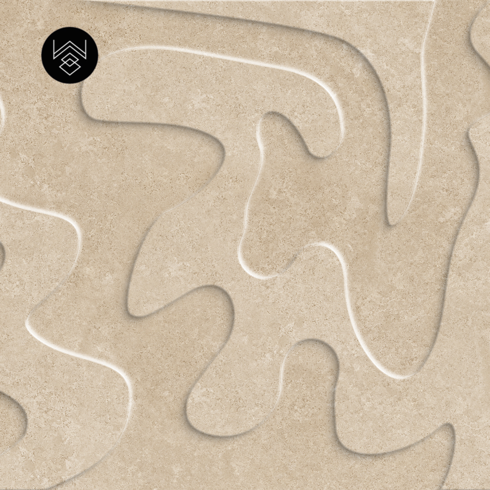 טפט פיין אבסטרקט 3 חום