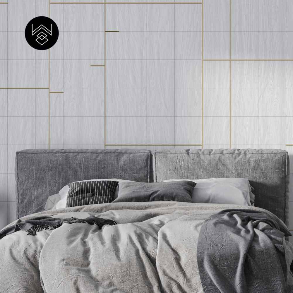 טפט אקלקט ליין לבן