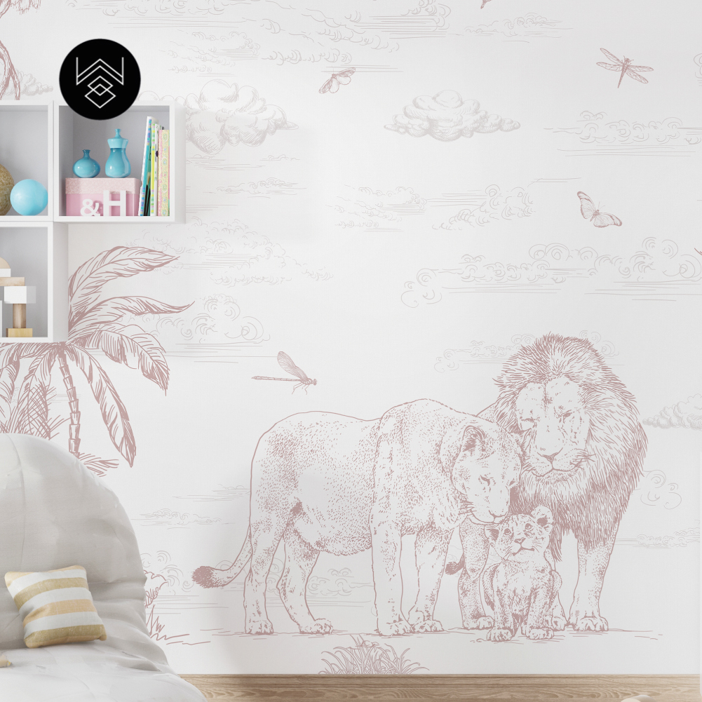 טפט מילאן אריות בורדו