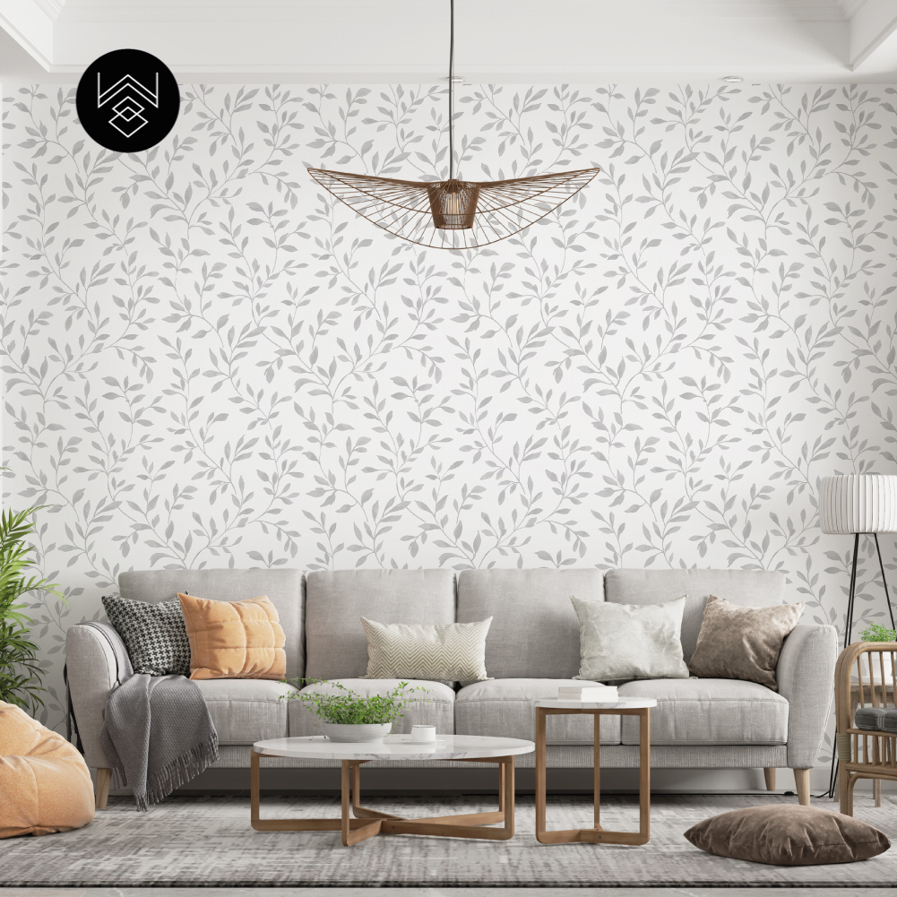 טפט ליבס פשתן אפור