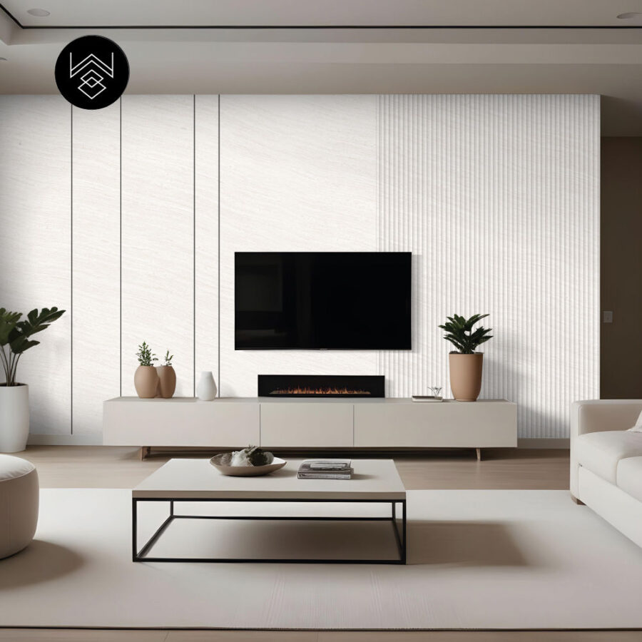 טפט דמוי פורניר טרוונטין מולבן