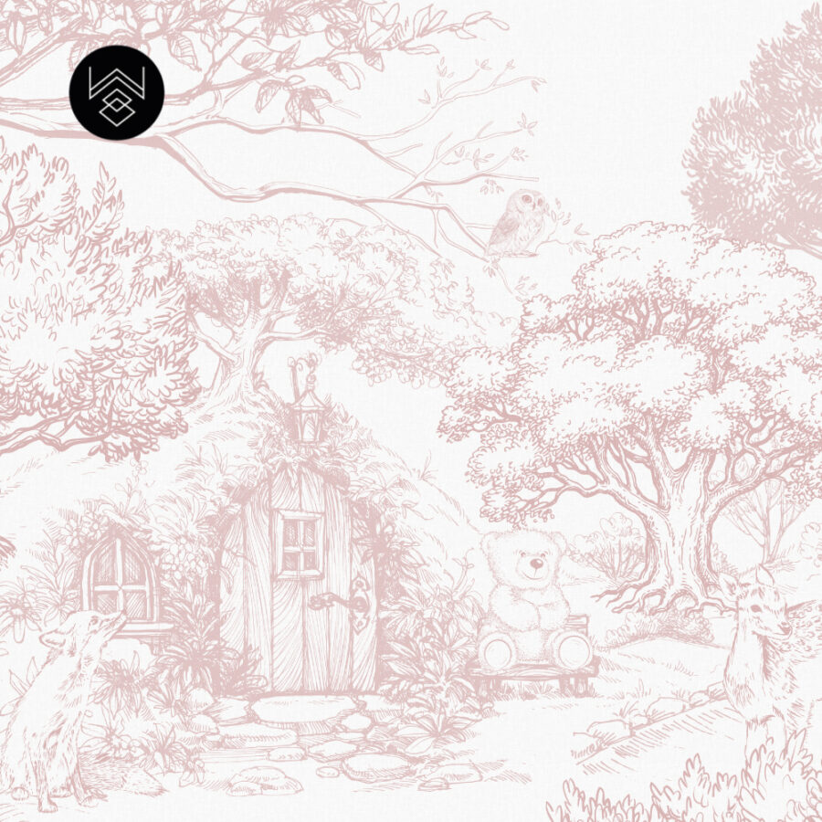 טפט מגיק בארד 4 ורוד