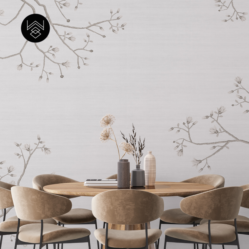 טפט לינן גאפן לבן