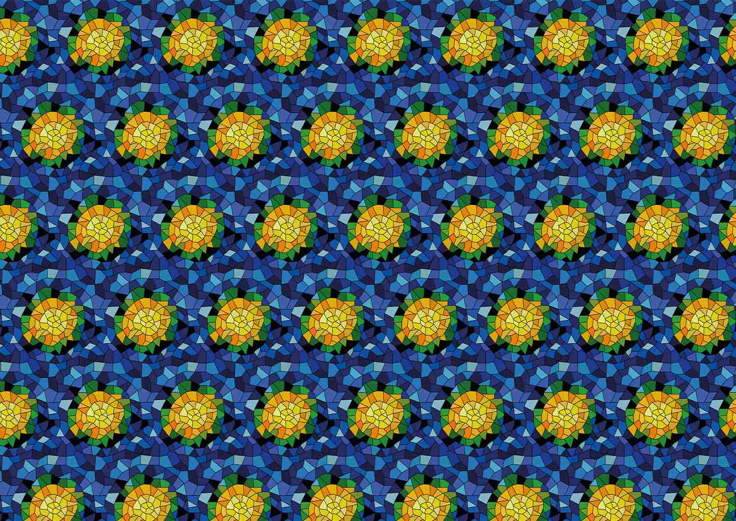 טפט Gaudi pattern 2