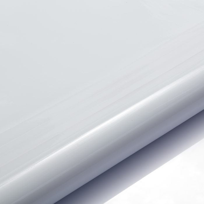 טפט מדבקה פרימיום חלק בגוון לבן מבריק