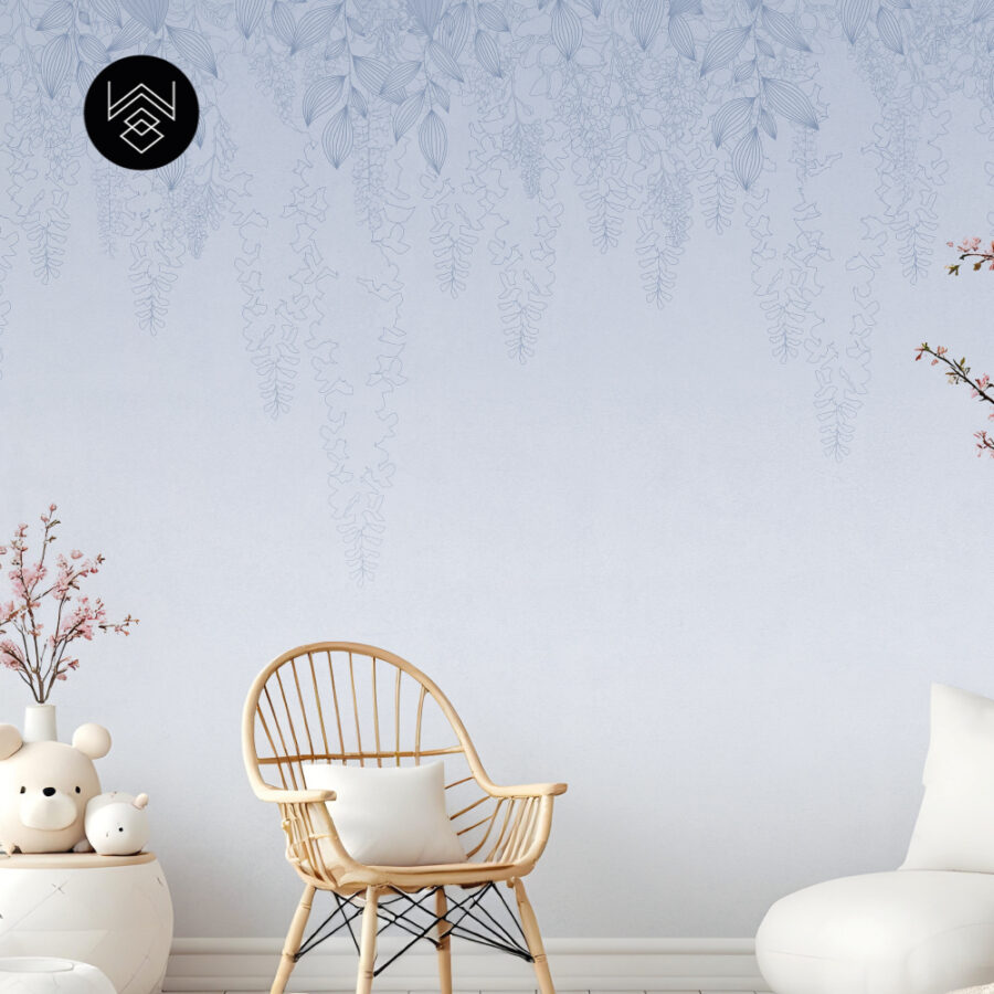 טפט סופט ווילד כחול