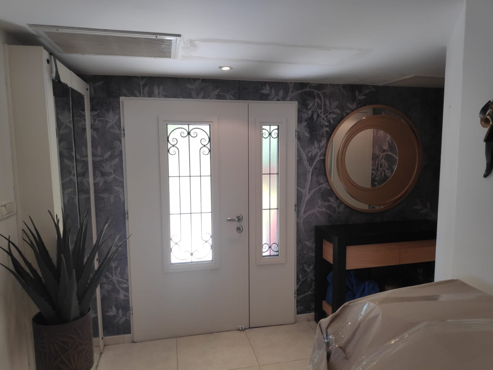 טפט ווש עצים פחם