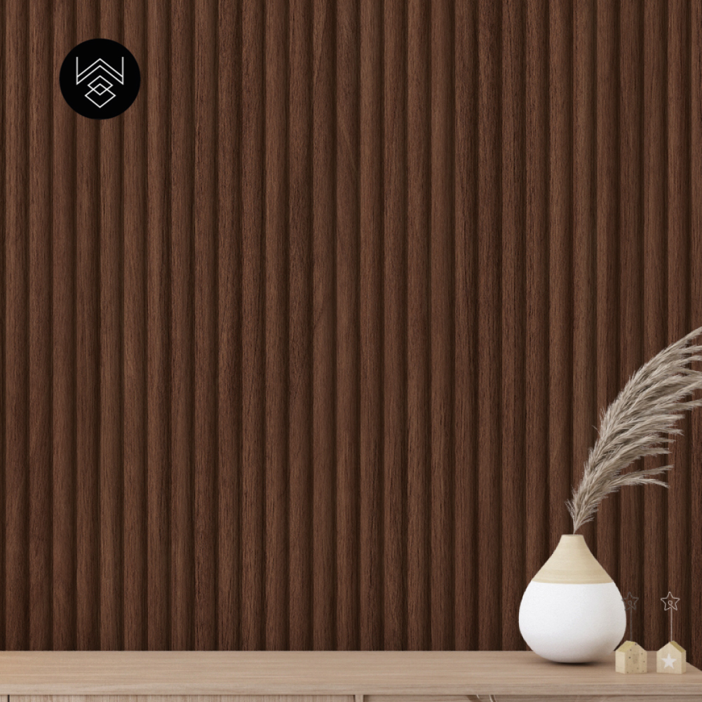 טפט ווד חום כהה מעוגל